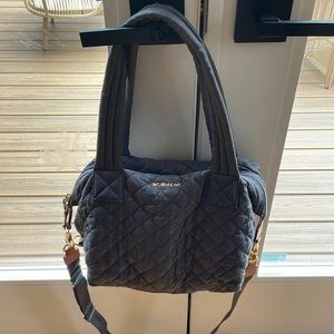 MZ Wallace size medium gray bag